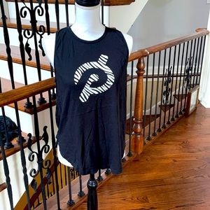 Peloton Zebra Muscle Tank Sz M